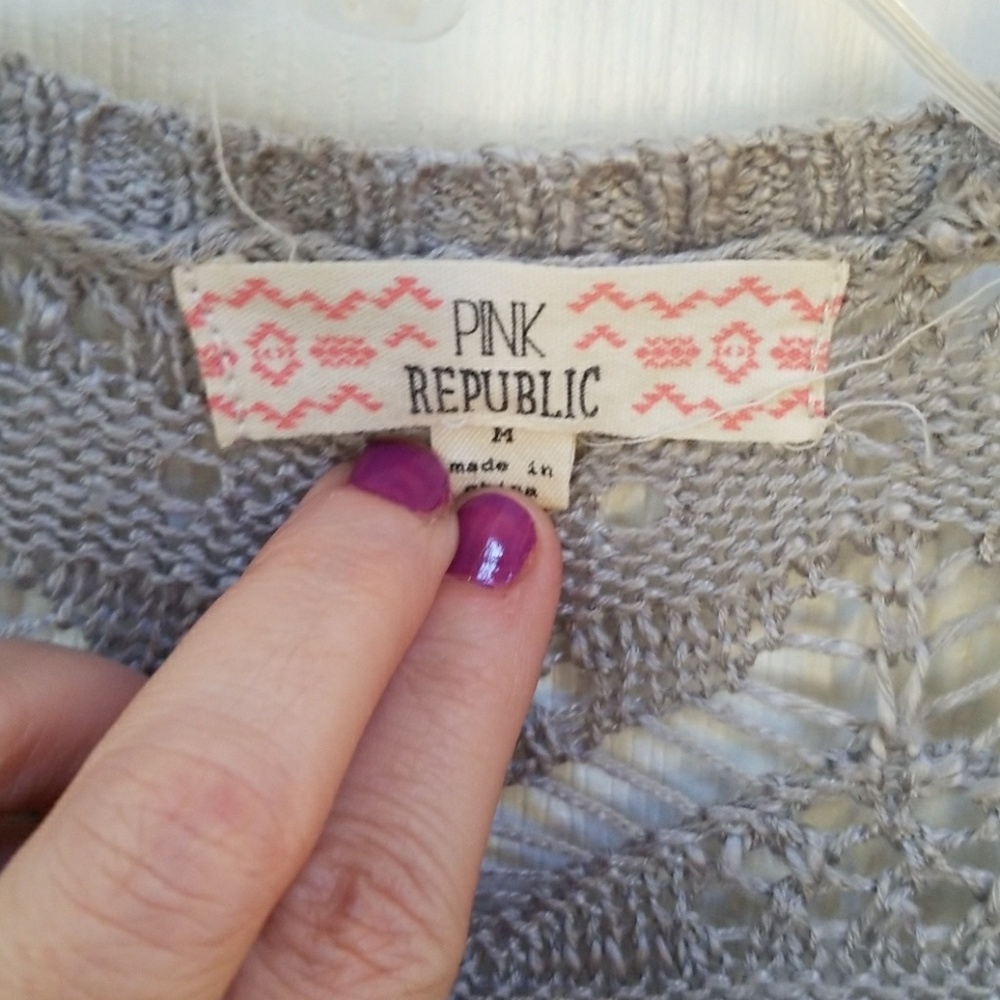 GRAY CARDIGAN ๐บ - Picture 3 of 5